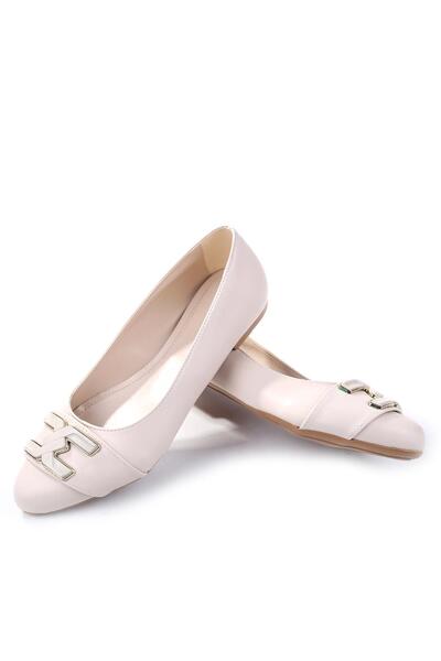 Sedef 211 Model Anatomical Sole Comfortable Women's Ballerina Shoes