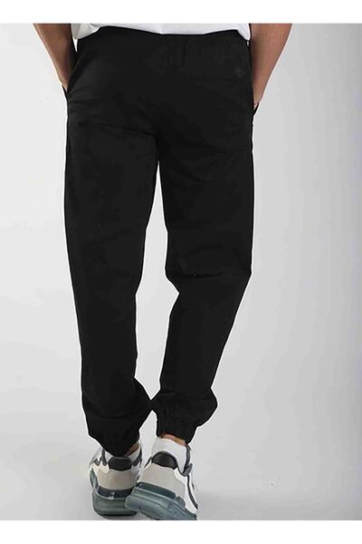 Lee Cooper Чорні чоловічі штани з гумкою на штанинах 252 LCM 221011 JOGGER 2