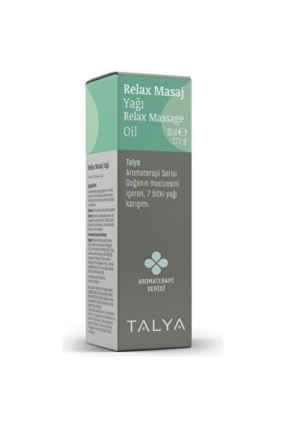 Talya Relax Masaj Yağı, 7 Bitki Yağı Karışımı, Rahatlatıcı Ve Aromaterapik, 80 ml