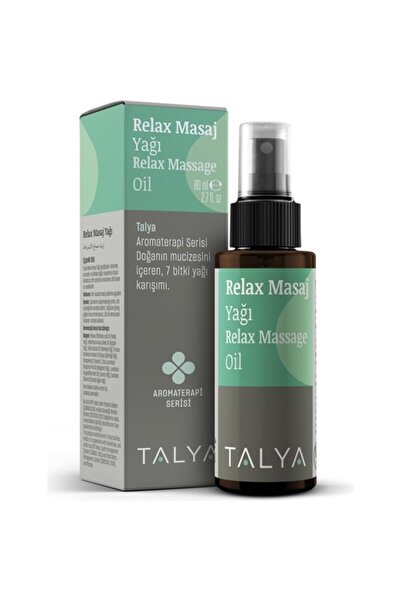Talya Relax Masaj Yağı, 7 Bitki Yağı Karışımı, Rahatlatıcı Ve Aromaterapik, 8...