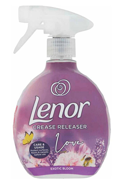 lenor Egzotik Çiçek Kokulu & Ütü Kolaylaştırıcı Sprey Çamaşır Parfümü 500ml