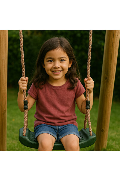 SGTT Leagăn pentru copii 43x17x10cm, plastic, max. 70 kg, Verde