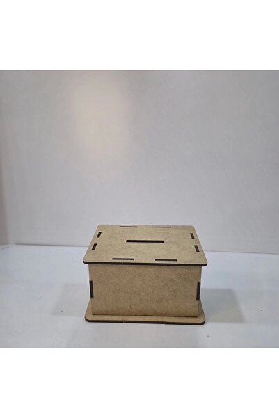 toptanetkinlikboyama Classic Wooden Piggy Bank Painting Set | Educational Mdf Activity for Children | Demountable Wooden Piggy Bank