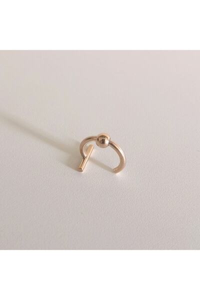 Bylin Takı Delik Gerektirmez Halka Dudak Ve Kulak Piercingi/1 adet