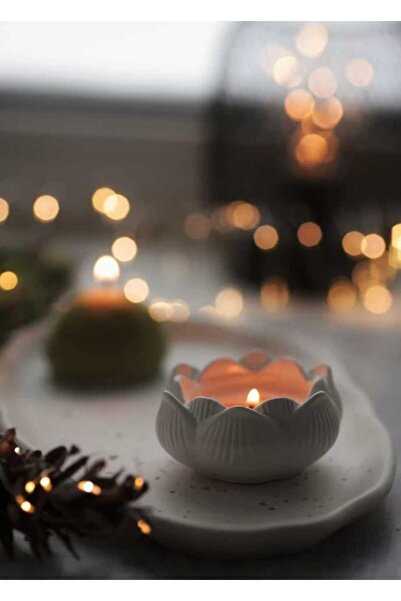 Bernami Pinterest dekorativni set od 2 lotus sveća sa mirisom vanile, set od ...