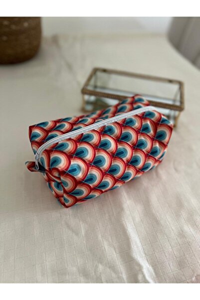 HelloPunch&Bags hellobagsstyle Desenli Makyaj Çantası - Büyük Boy