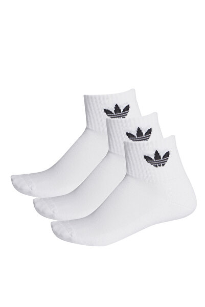 adidas FT8529 1/4 SOCKS 3P Beyaz Unisex Çorap