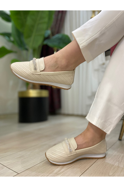 Oncyk shoes Γυναικείες ορθοπεδικές κομψές πέτρινες μπαλαρίνες