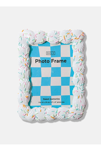 DOIY Sweetie Fotoğraf Çerçevesi Beyaz