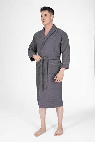VAROL Chaos Series - Shawl Collar Pique and Bathrobe Dressing Gown