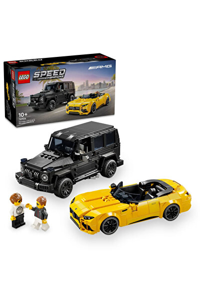 LEGO ®   مجموعة سبيد تشامبيونز مرسيدس-AMG G 63 ومرسيدس-AMG SL 63 -76924 للأطفال فوق سن 10 سنوات (806P)