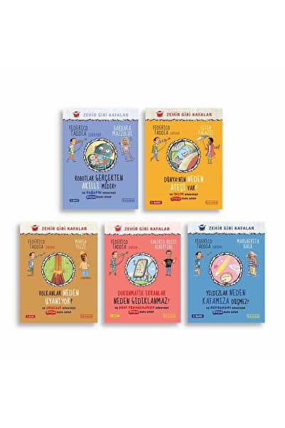 Ketebe Zehir Gibi Kafalar Kitap Seti (5 Kitap) Kolektif