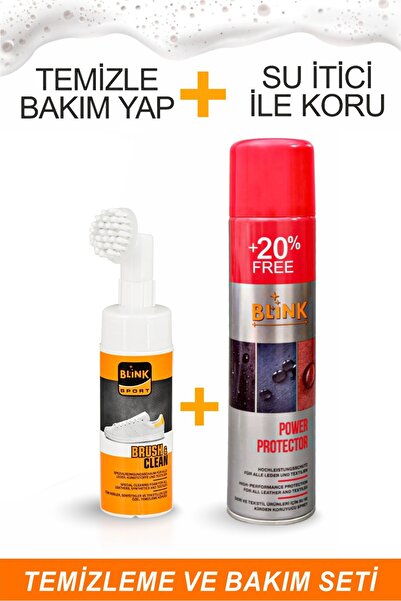 Blink Power Brush Clean Seti- Su Itici Su Geçirmezlik Ve Önleyici Sprey Ugg Power Protector 250ml