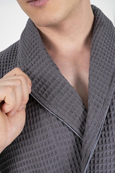 VAROL Chaos Series - Shawl Collar Pique and Bathrobe Dressing Gown