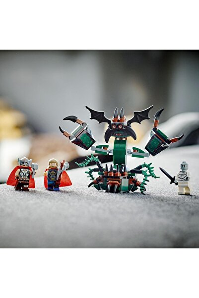 LEGO 76207 Marvel New Asgarda Saldırı, 159 Parça, +7 Yaş