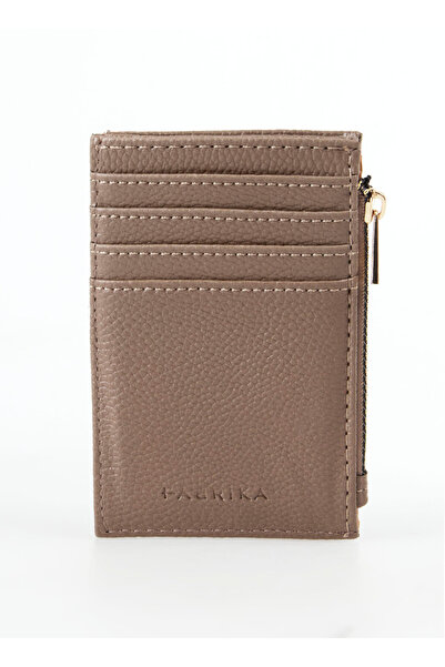 Fabrika Vizon Kadın Kartlık Frk 522 Flt Deri Vizon