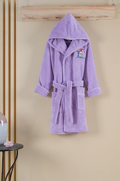 VAROL Bamboo Embroidered Children's Bathrobe - M.Craft