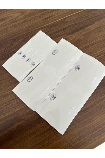 İYİBİRSEN TOYOTA COROLLA UYUMLU UV BASKILI KAPI KOLU ÇİZİK ÖNLEYİCİ FOLYO 8'L...