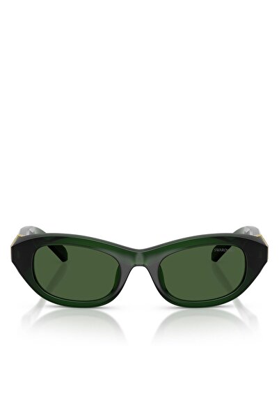 Swarovski Dark Green Women's Sunglasses 0Sk6036U50108171