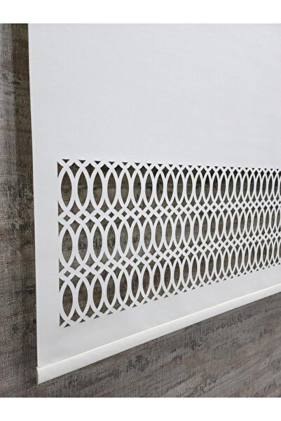 BBB Stor Perde Desenli Lazer Kesim Kalın Kumaşlı Krem Ml103