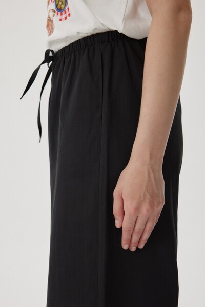 Buly Palazzo Pants with Elastic Waist