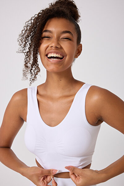 FOREVER MORE 3-Piece Women's Seamless Thick Strap Flexible Pad Bustier