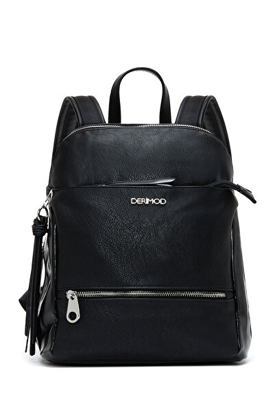 Derimod Women's Black Casual Backpack 25Wbd2500Ft