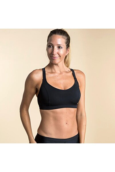 Decathlon Top bikini pentru femei Nabaiji - Negru - Vega