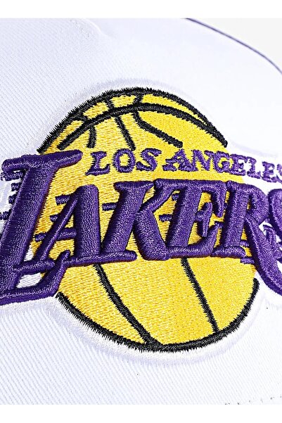 NEW ERA 60667463 NBA SIDE PATCH TRUCKER LOS Mor Unisex Şapka