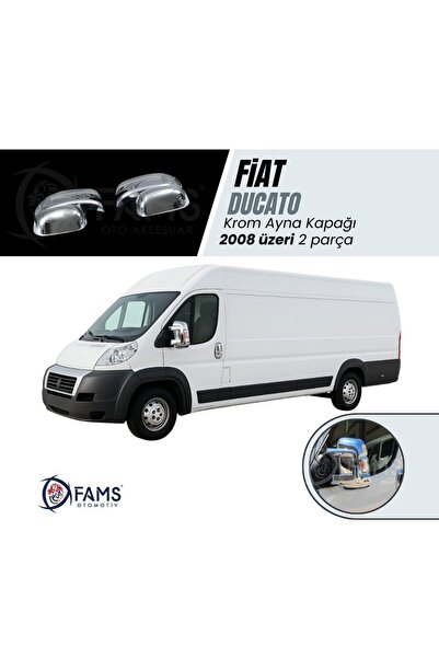 FAMS OTO AKSESUAR Fiat Ducato Abs Krom Kaplama Ayna Kapağı 2 Prç, 2008 Üzeri