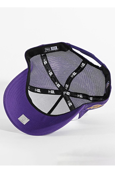 NEW ERA 60667463 NBA SIDE PATCH TRUCKER LOS Mor Unisex Şapka