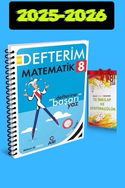 Arı Yayıncılık Arı 8. Sınıf Matematik Defter Matemito