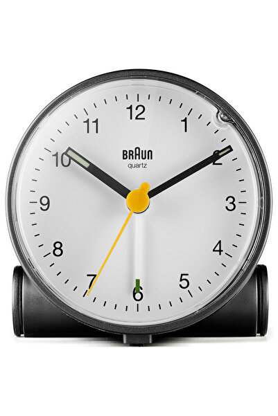 Braun BC01W BEYAZ KLASİK ANALOG ALARMLI MASA SAATİ