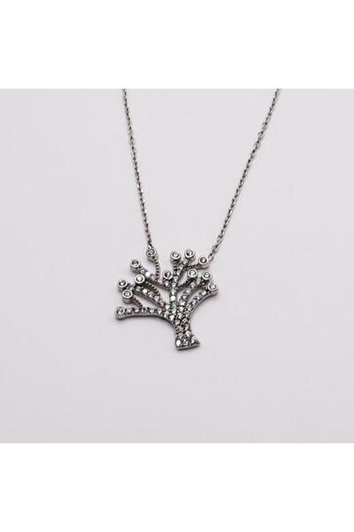 aga kulche Gümüş Hayat Ağacı Hayalet Kolye