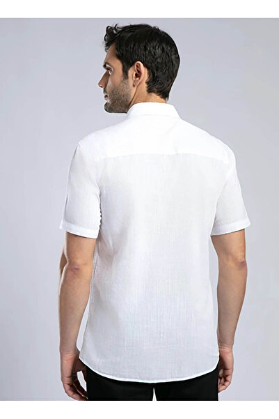 Lee Cooper Regular Fit White Men's Shirt 252 Lcm 241018 Desola White