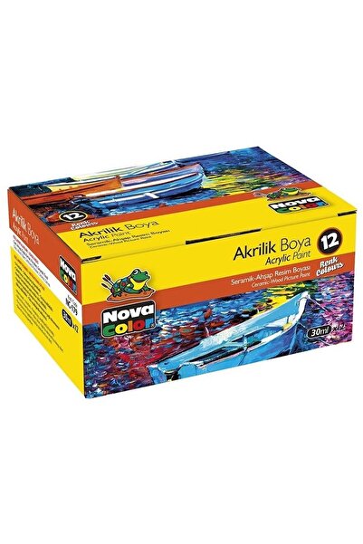Genel Markalar Marka: 12 Renk Akrilik Boya Şişe Nc-179 Kategori: Akrilik Boya