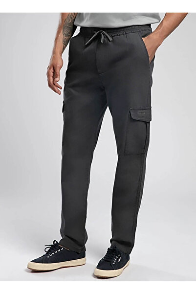 Lee Cooper Normal Paça Koyu İndigo Erkek Kargo Pantolon 252 LCM 221004 KETGO K. İNDİGO