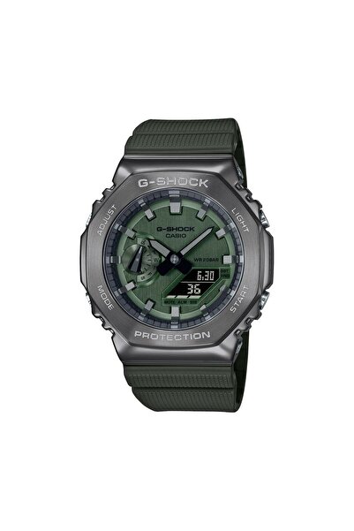 Casio G-Shock GM-2100B-3ADR Yeşil Renk 20 ATM Su Geçirmez Spor Erkek Kol Saati