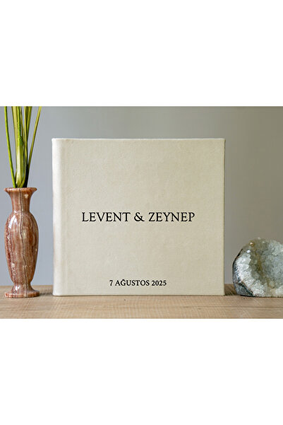 Doruk Baskı Anı Defteri - Düğün Ziyaretçi Defteri 50 Sayfa