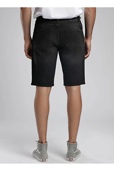 Lee Cooper Erkek Normal Bel Regular Fit Denim Şort 252 LCM 121071 ELYO 4 DENIM