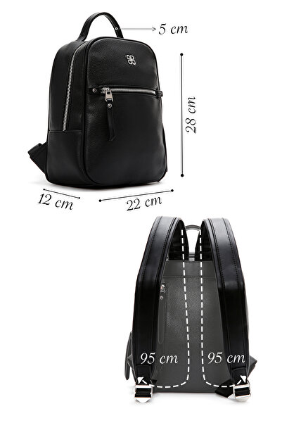 Derimod Women's Black Backpack 25Sbd2450Ft