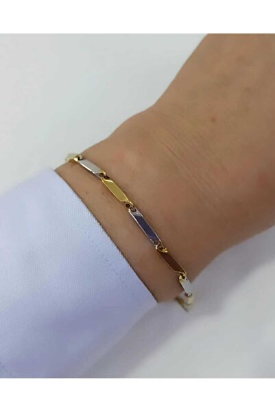 Simge Gümüş Steel Bracelet