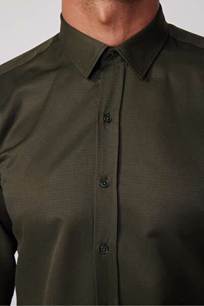 Tudors Modern Slim Fit Cotton Easy Ironing Dobby Men's Shirt