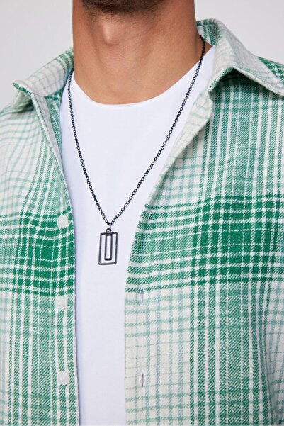 Tudors Erkek Slim Fit Dar Kesim Uzun Kollu Kareli Kışlık Oduncu Gömlek