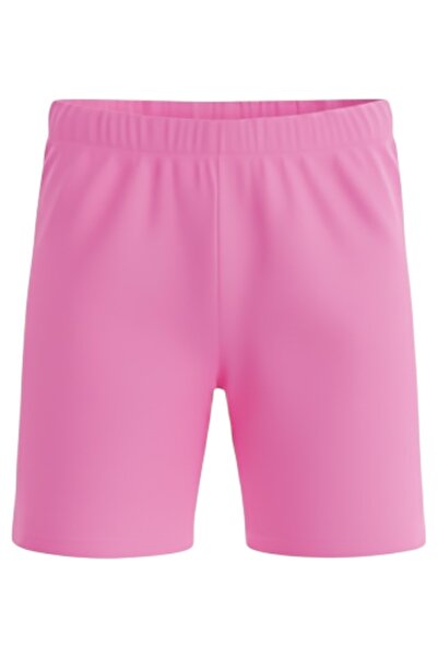 TAMGÜN İkili Kız Çocuk Pamuklu Likralı Tayt Şort Spor Voleybol Günlük Etek Altı Rahat