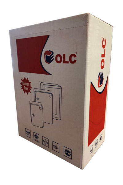 OLC Plastik Elektrik Panosu Opak 400x300x170mm Ip65 Halogen Free(ALEV ALMAZ) 30x40x17 Pano