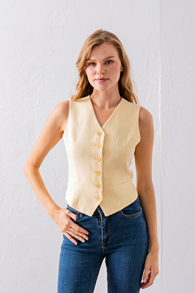 VUNTAL Yellow Women's Vest