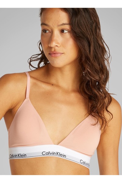 Calvin Klein Lightly Lined Triangle Yavruağzı Kadın Sütyen
