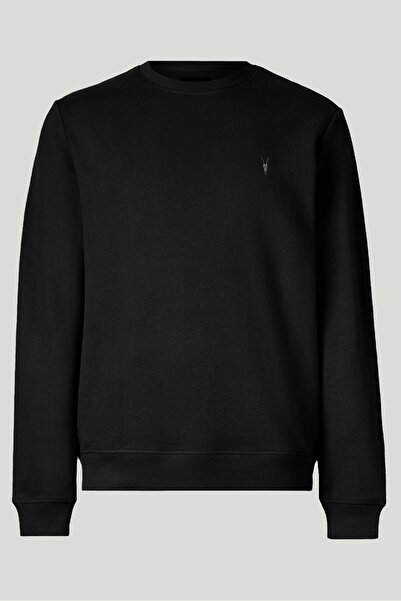 COMBİNE MİCHAİL Чорний колір Basic Crew Neck Relaxed Regular чоловічий світшот з розслабленою горловиною