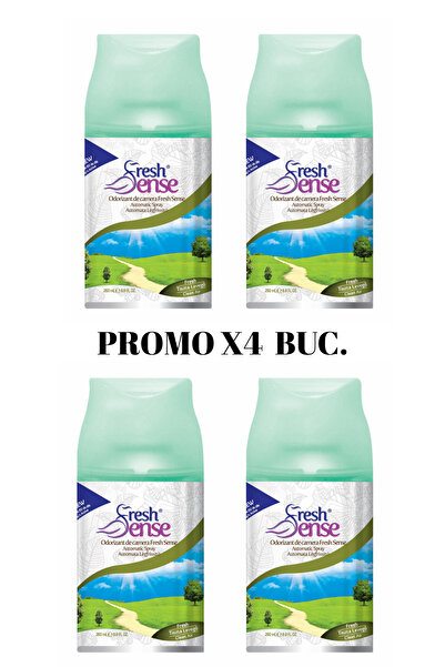 FRESHSENSE Pachet promo 4 bucati - Fresh Sense, odorizantă de cameră rezerva , Fresh, 260 ml